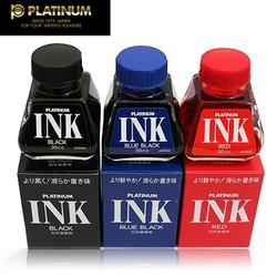 PLATINUM 白金 INK-400  非碳素钢笔墨水 30ml *2件