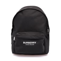 520告白季：BURBERRY 80210841 男士黑色印花双肩包 