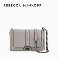 Rebecca Minkoff春季CHEVRON QUILTED LOVE女士单肩斜挎包大号