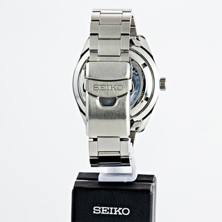 SEIKO 精工 SEIKO 5系列 SRPC51J1 男款机械手表 45.54mm 钢带 冰山配色 圆形