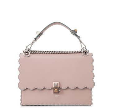 FENDI 芬迪 Kan I 女士牛皮波浪边单肩包