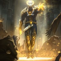 LEAGUE OF LEGENDS英雄联盟 英雄皮肤 苍穹之光 布兰德