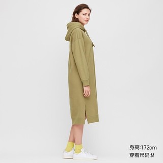 UNIQLO 优衣库 422511 运动连帽长连衣裙