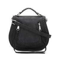 Rebecca Minkoff 瑞贝卡·明可弗 Vanity 女士马鞍包 HF17FNUX42-001 黑色