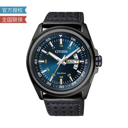 CITIZEN 西铁城 Eco-Drive AW0024-15LB 男士光动能腕表 *2件