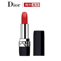 迪奥（Dior）烈艳蓝金唇膏 口红 3.5g 999号 哑光