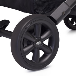 easywalker MINI buggy XS婴儿推车轻便高景观童车 婴儿车 宝宝可坐可躺四轮避震折叠推车可上飞机 黑色