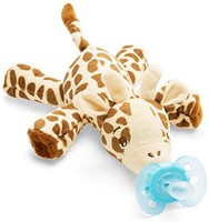 Philips 飞利浦 新安怡 长颈鹿婴儿奶嘴毛绒玩具