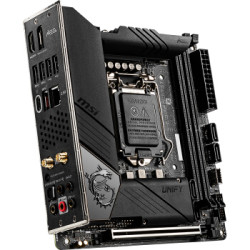 MSI 微星 MEG Z490i UNIFY 暗影 主板 MINI-ITX(迷你型) Z490/LGA 1200