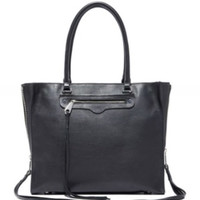 REBECCA MINKOFF Always On Side Zip Regan 女士真皮大号托特包
