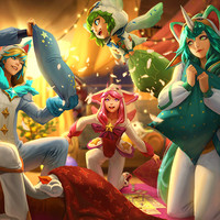 LEAGUE OF LEGENDS英雄联盟 英雄皮肤 睡衣守护者 璐璐