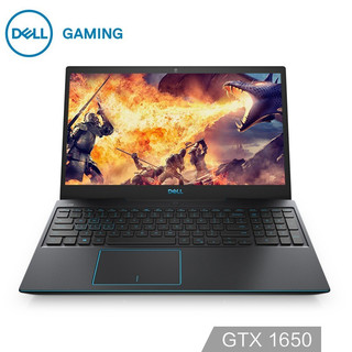 DELL 戴尔 G系列 G3-3590 笔记本电脑 (黑色、酷睿i7-9750H、8GB、128GB SSD 1TB HDD、GTX 1650)
