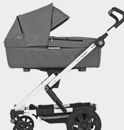 Britax 宝得适 自在旅途 婴儿推车 (可坐可躺、四轮推车、高景观、自在旅途、深空灰)