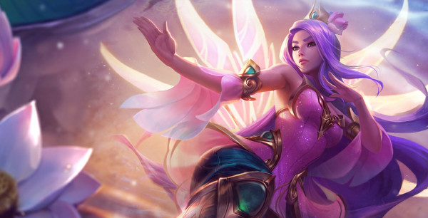 商品英雄联盟 英雄皮肤 莲花之令 艾瑞莉娅