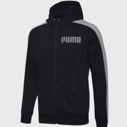 PUMA 彪马 CONTRAST 845162 男子连帽拉链卫衣外套