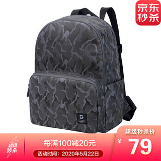 SWISSGEAR 电脑包 时尚双肩包 休闲健身包笔记本背包书包旅行包 SA-9985迷彩灰