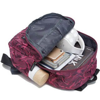 SWISSGEAR 电脑包 时尚双肩包 休闲健身包笔记本背包书包旅行包 SA-9985迷彩红