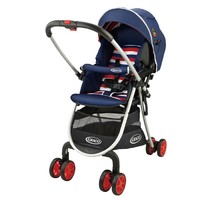 GRACO葛莱儿童婴儿推车 可坐可躺 轻便可折叠宝宝伞车 高景观系列 6Y72TCEN 红蓝条