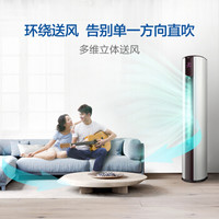 Haier 海尔 KFR-50LW/09EDS23A 2匹 变频冷暖 立柜式空调