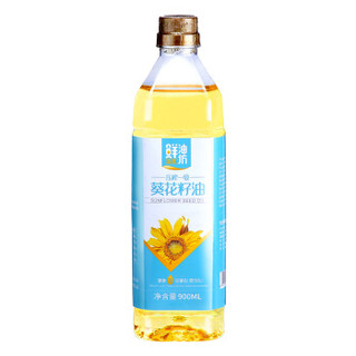 金胜 鲜油坊 压榨一级葵花籽油 900ml *2件