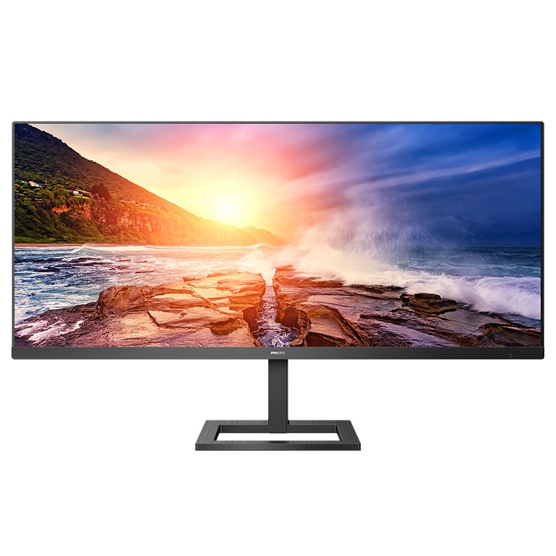 PHILIPS 飞利浦 海翼 342E2E 34英寸 IPS AdaptiveSync 显示器(2560×1080、75Hz、123.1%sRGB)