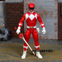 孩之宝散货恐龙战队假面骑士红战士守卫者 粉战士6寸可动人偶 红战士1