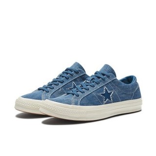 CONVERSE 匡威 One Star 中性运动帆布鞋 167834C 牛仔蓝 44