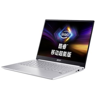 acer 宏碁 新蜂鸟 Swift 3 移动超能版 13.5英寸 笔记本电脑 银色(酷睿i5-1035G4、核芯显卡、16GB、512GB SSD、1080P、IPS、SF313-52-59BE)