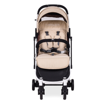 babyruler贝龙儿婴儿车swift轻便车st136卡其色