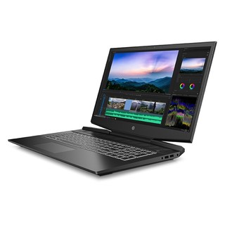 HP 惠普 光影精灵5 笔记本电脑 (黑色、酷睿i5-9300H、8GB、256GB SSD+1TB HDD、GTX 1050 4GB)