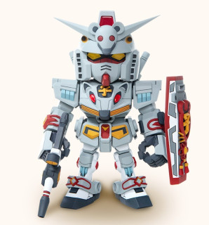 bandai万代庚子年高达子鼠搪胶模型