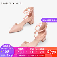 CHARLES&KEITH; CK1-60390312 女士尖头凉鞋