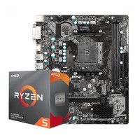 AMD 锐龙 R5-3600 处理器 + MSI 微星 B450M-A PRO MAX 主板 板U套装