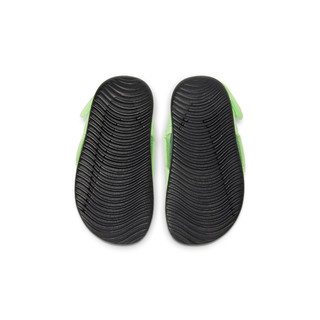 Nike 耐克官方NIKE SUNRAY ADJUST 5 V2 (TD) 婴童凉鞋DB9566 002黑/赛车粉 21