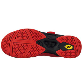 尤尼克斯YONEX专业比赛运动羽毛球鞋3D动力碳素双BOA包裹POWER CUSHION+ SHB-IFEX 红色 45