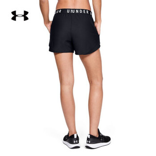 安德玛官方UA Play Up 3.0女子运动短裤Under Armour1344552 黑色001 L