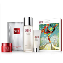 SK-II 体验套装（神仙水75ml+大红瓶霜15ml+洁面乳20ml+前男友面膜1片）