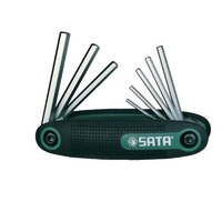 SATA/世达-折叠式 内六角扳手 组套 8件套-(9121)/1套