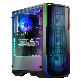 BitFenix 火鸟 炫光战神铁网版 ENSO MESH RGB ATX机箱 半侧透 黑色