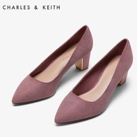 CHARLES＆KEITH CK1-61720030 女士尖头高跟单鞋