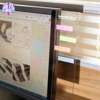 铭大金碟 MNDA待办事项板电脑旁留言台式显示器边框贴纸侧面备忘录贴板记事板