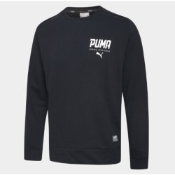 PUMA 彪马 STYLE 594103 男子休闲印花圆领卫衣