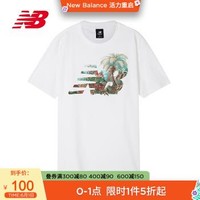 New Balance NB官方2020新款男款AMT01921运动T恤 WT