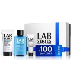 LAB SERIES 朗仕 男士青春肌能三部曲保湿护肤套装 (多功能洁面 30ml+蓝宝瓶 30ml+熬夜精华乳 7ml)