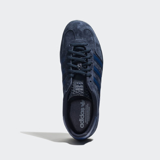 Adidas/阿迪达斯正品三叶草Gazelle Indoor 男子经典休闲鞋F35170 深蓝色 36