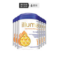 Wyeth惠氏 未来版启赋 Illuma HMO婴儿奶粉 1段（0-6月）900克/罐 6罐装