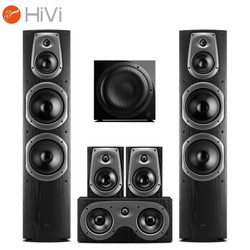 惠威 (HiVi) D60HT Sub10G 家庭影院音箱套装 5.1声道hifi木质落地式客厅KTV电视音响组合