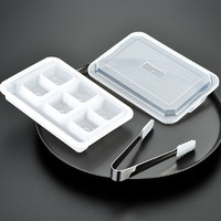 304不锈钢冰块盒子金属冰酒石速冻钢冰粒冰镇饮料冰夹模具制冰夹