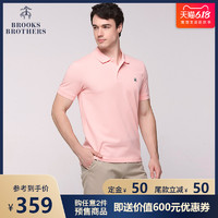 Brooks Brothers 布克兄弟 1000033021 男士Supima棉纯色短袖Polo衫