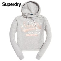 Superdry 极度干燥 连帽短款女卫衣